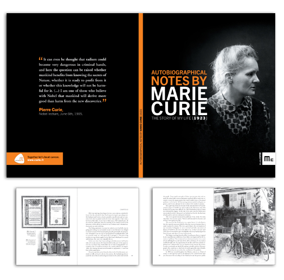 mise en page livret Mareu Curie | Marie Cayet / artkas